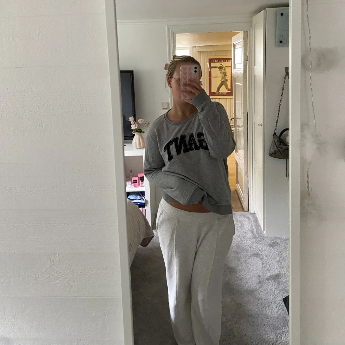 Gant sweatshirt grå