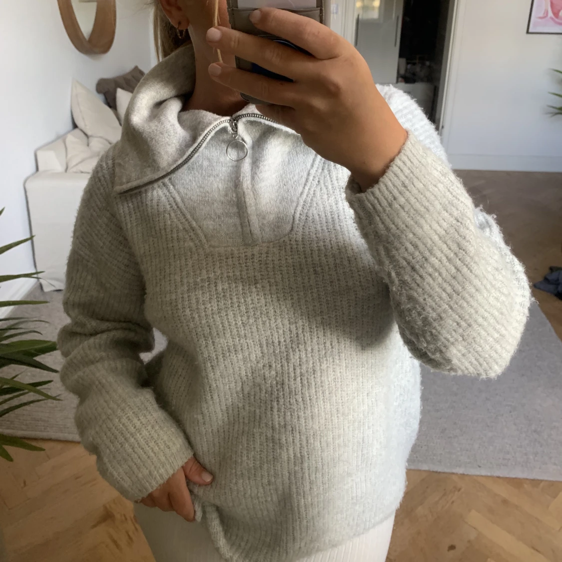 Stickad tröja - 90