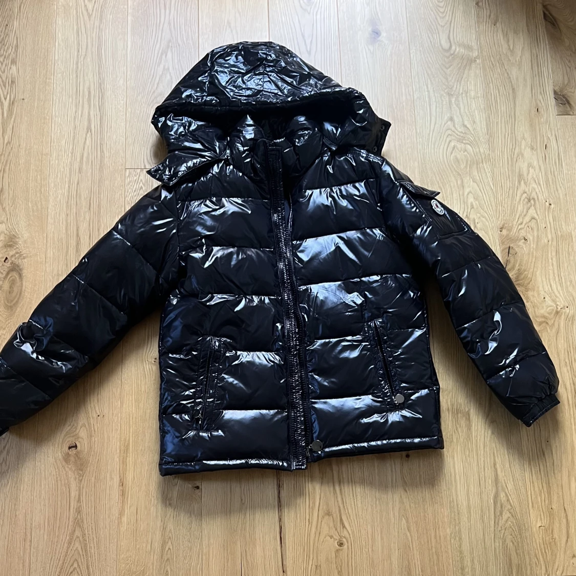 Svart vinterjacka 