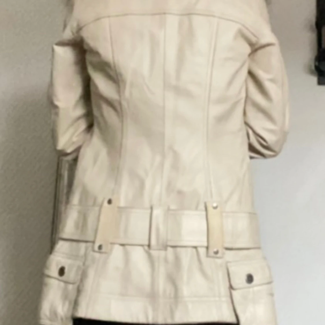 Skinn/läder jacka - 91