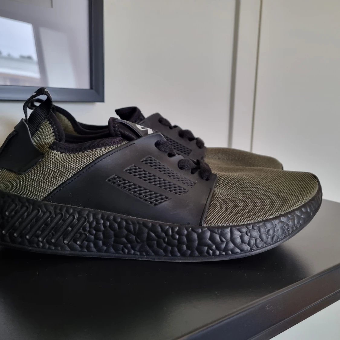 Olivgröna sneakers - 90