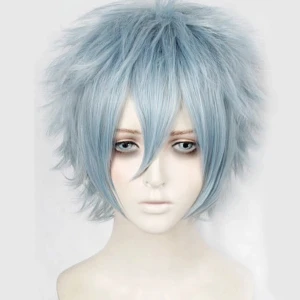 shigaraki cosplay peruk - smått stylad men går att styla om den ! använd få gånger och är i bra skick säljer för att jag behöver pengar + tappat intresset för serien !! DJUR FINNS I HEMMET !!