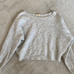 American vintage stickad tröja - Grå stickad tröja ifrån american vintage