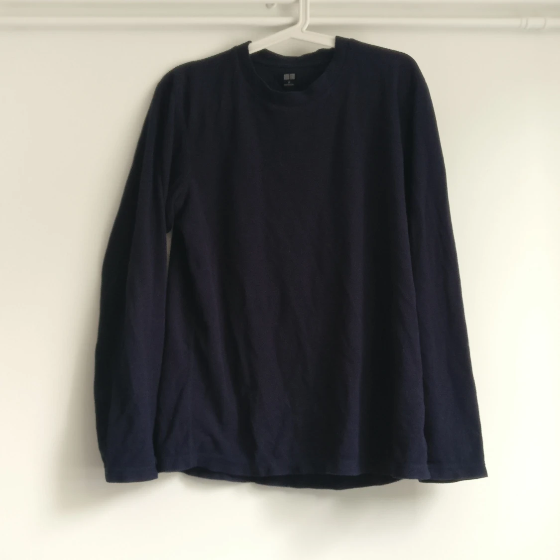 Marinblå vardagsfleece