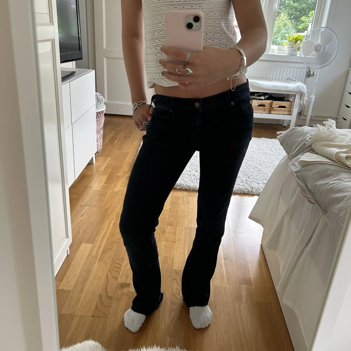 Lågmidjade jeans 