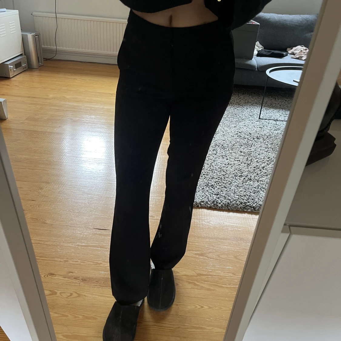 svarta kostymbyxor från bikbok - 90