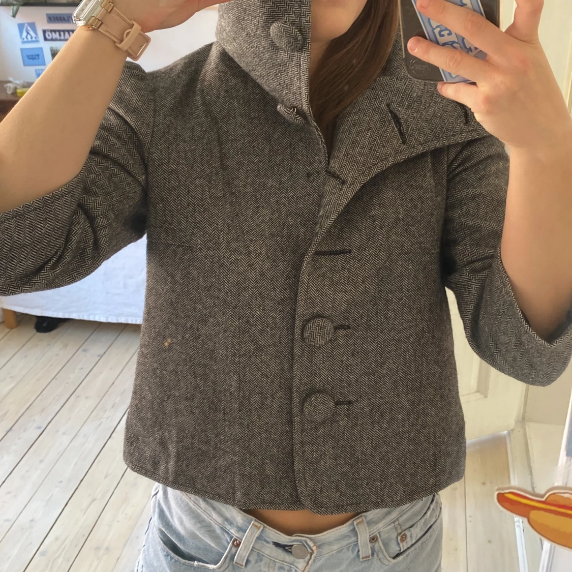 Trekvartsärmad jacka  - 91