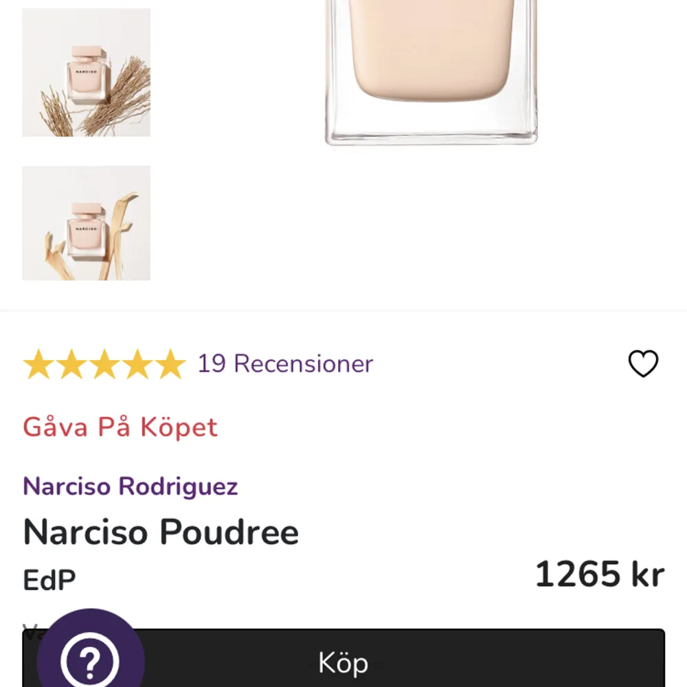 Ny! Oöppnad Narciso Rodriquez parfym 50ml. Eau parfym. Ny! Oanvänd Viktor&Rolf parfym 50ml. Är en Beuty geek som köper på mig alldeles för mycket parfym o. Hudvård som jag inte hinner använda.Därför säljer denna fina.Nypris 1265kr säljer för 550kr. Accessoarer.