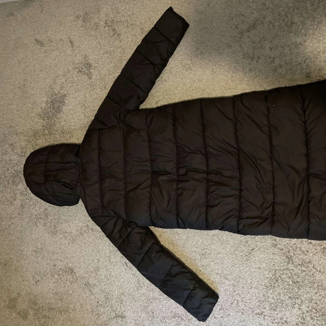 Lång puffer jacka  - 91