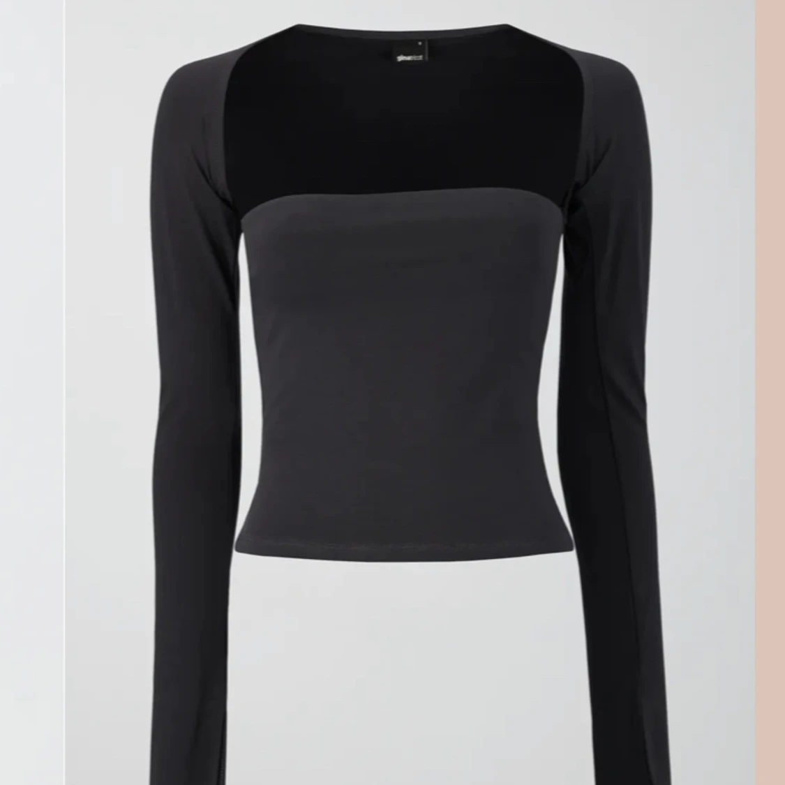 Square neck topp - 90