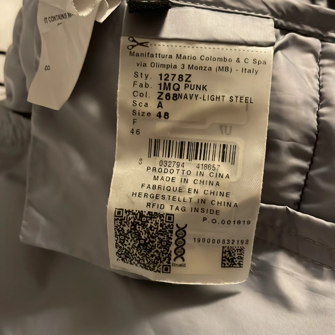 Colmar väst navy-light steel - 91