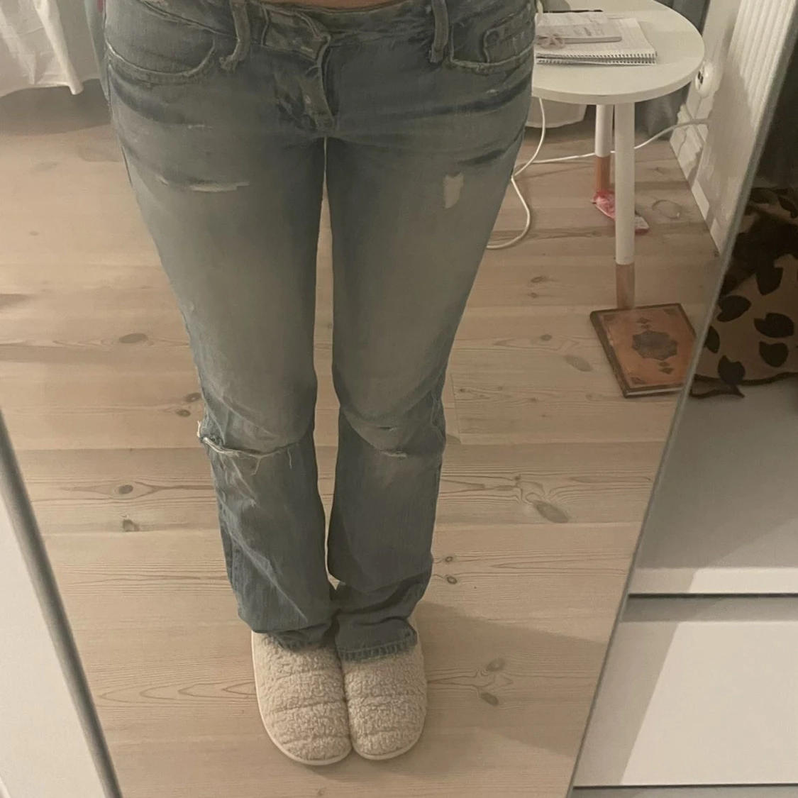 Lågmidjade jeans 