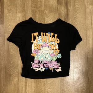 bershka babytee - Svart crop köpt förra året. Kommer aldrig till användning. Inga defekter. Priset går att diskuteras. 