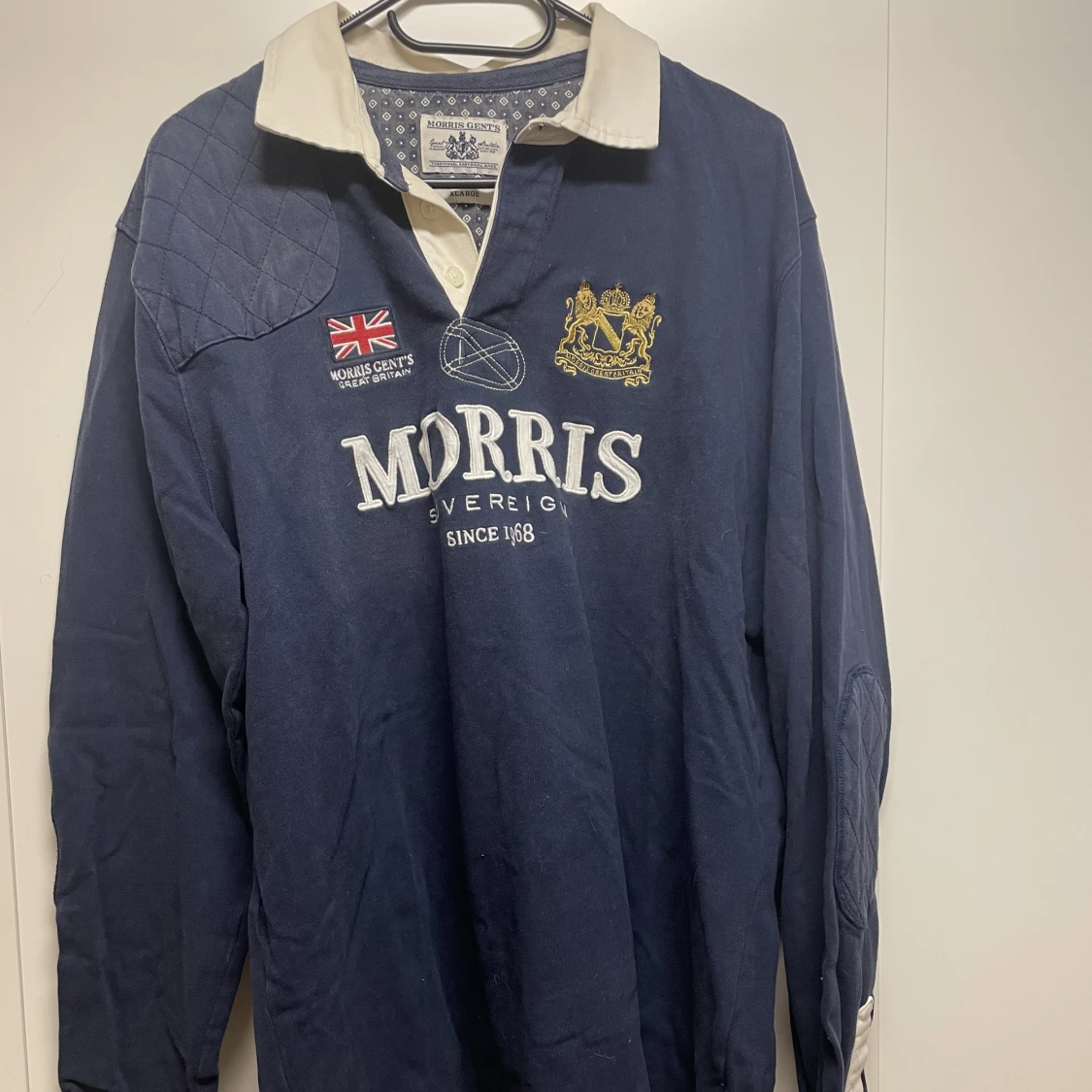 Morris long sleeve polo
