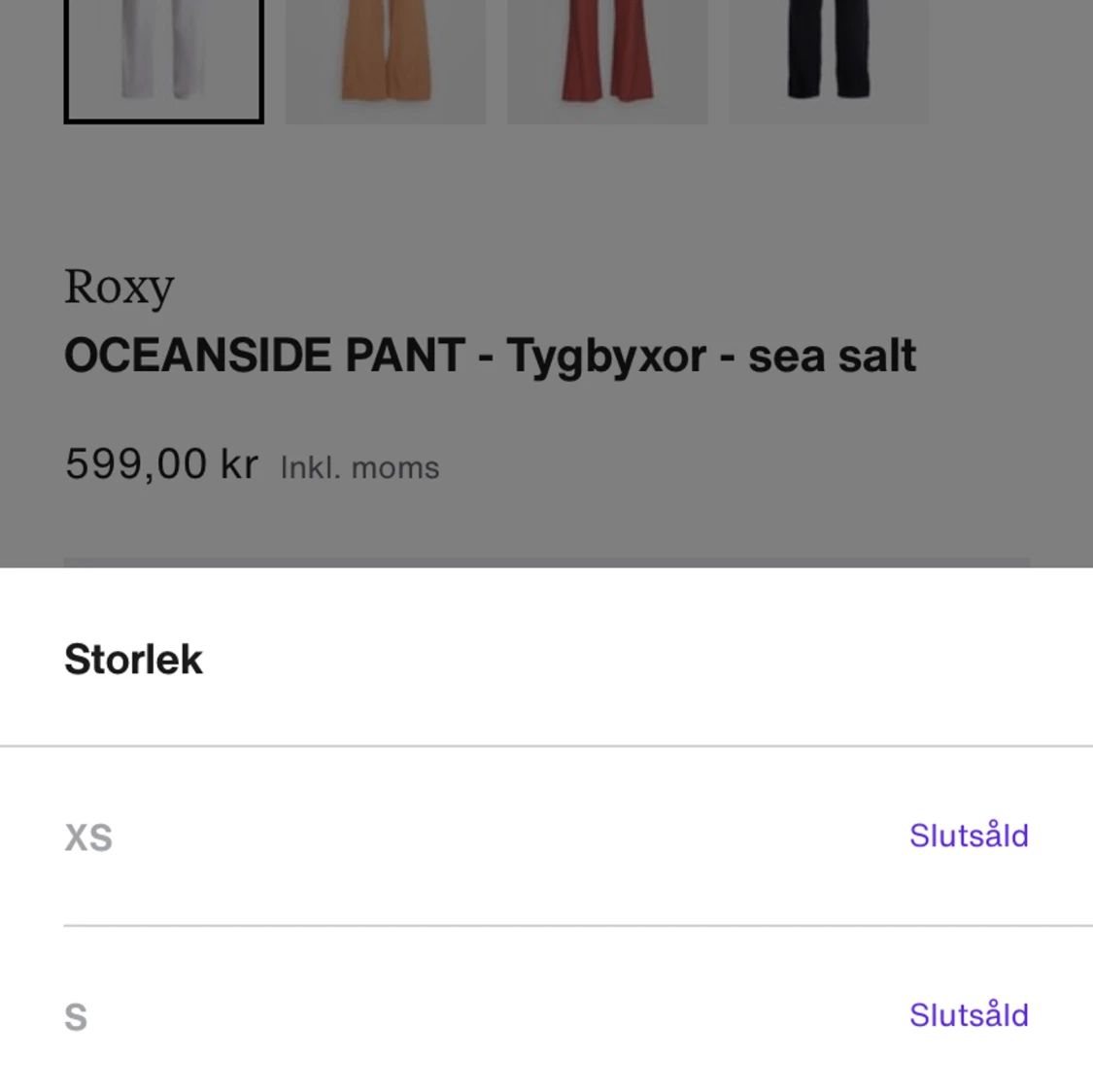 Roxy Linne byxor  - 91