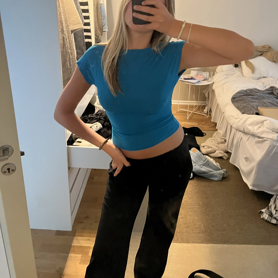 Topp med öppen rygg - 91