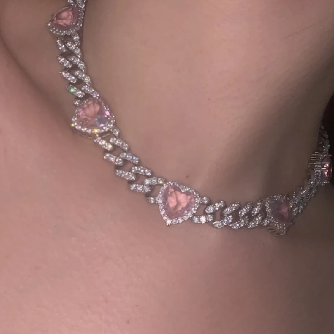 Heart Cuban Miami link chain VVS - 91