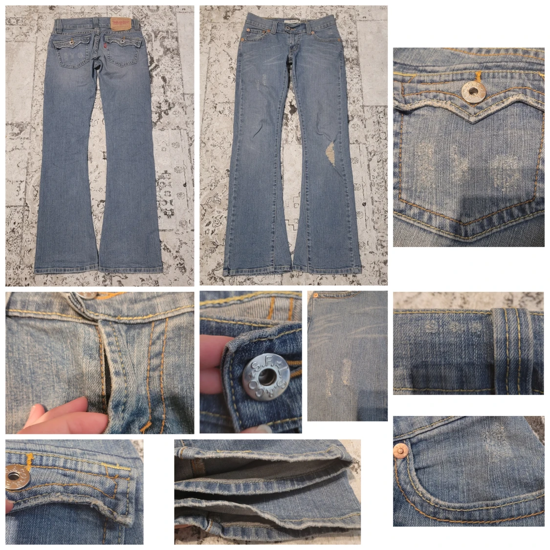 Lågmidjade jeans - 91