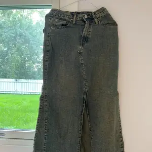 Maxi jeans kjol