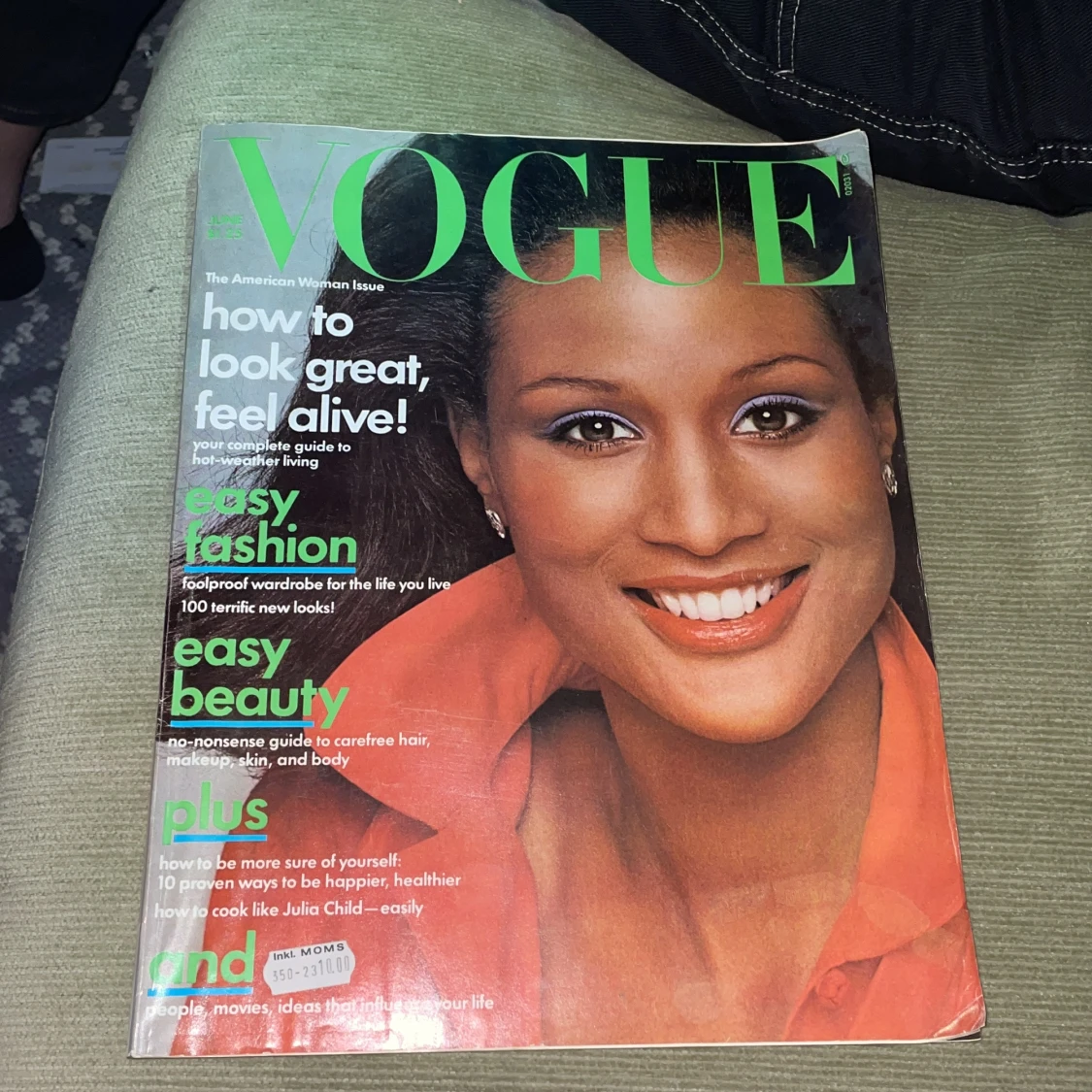 Vintage Vouge tidning 