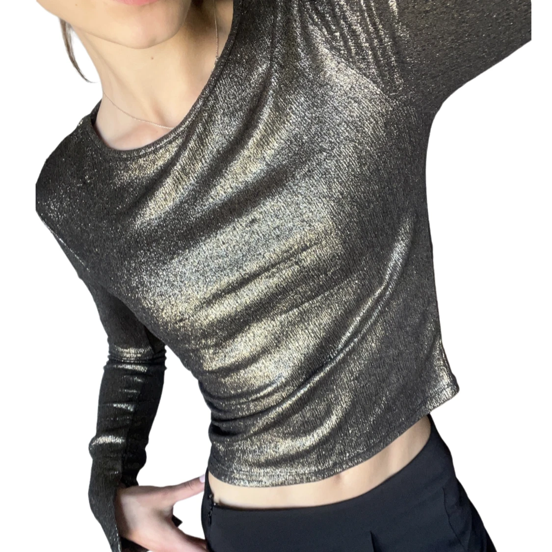 Glittrig festlig topp!