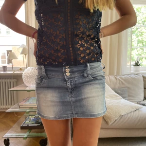 Lowwaist jeanskjol ❤️‍🔥👏🏻 - Superfin lowwaist jeanskjol, storlek Xs😁