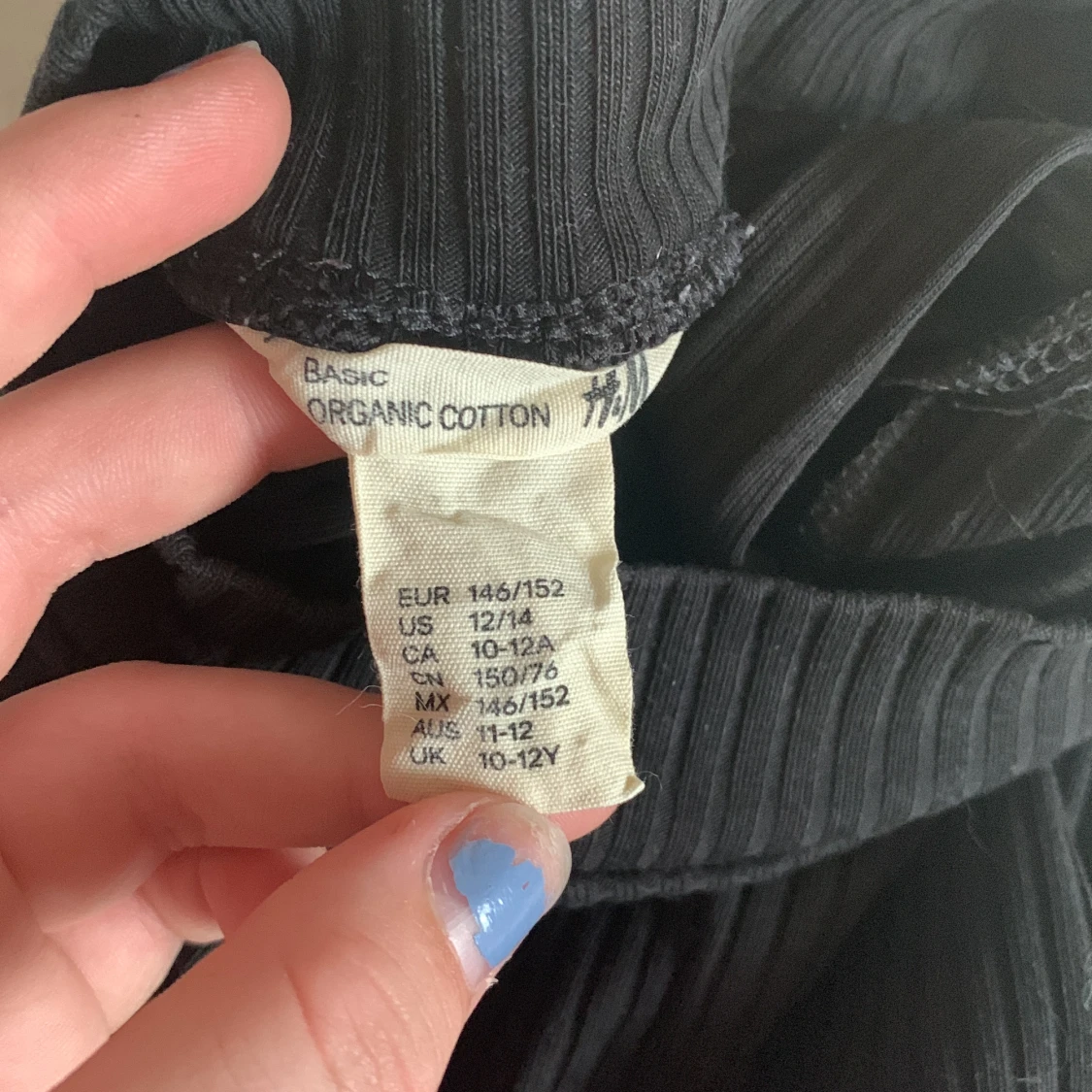 Svart långärmad tröja - 91