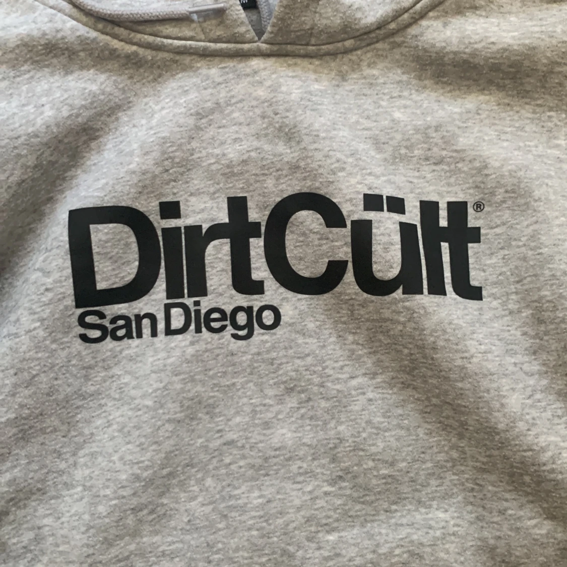 Grå dirtcult hoodie - 90