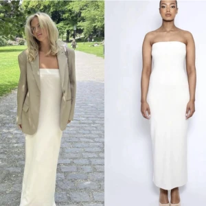 LXA vit klänning  - Superfin tubklänning från LXA som endast använts 3 ggr. 