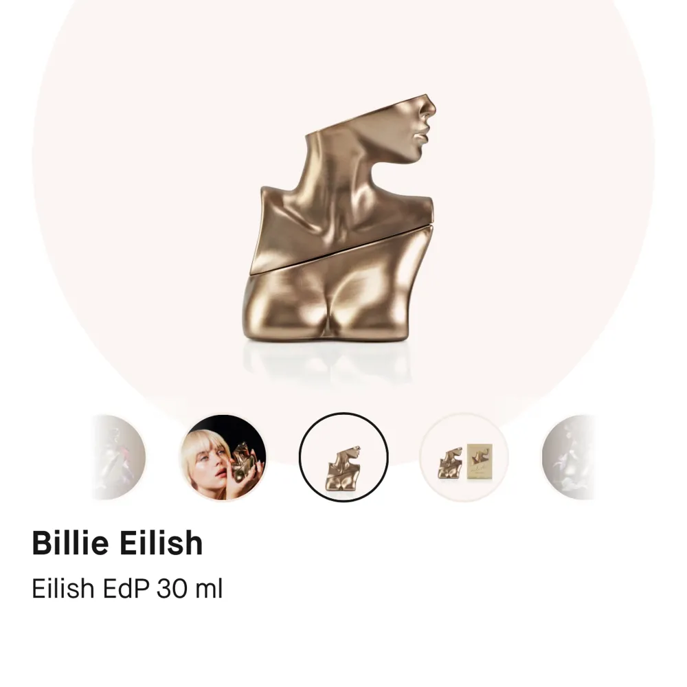 Billie ellish parfym 30ml helt ny endast testad.. Övrigt.
