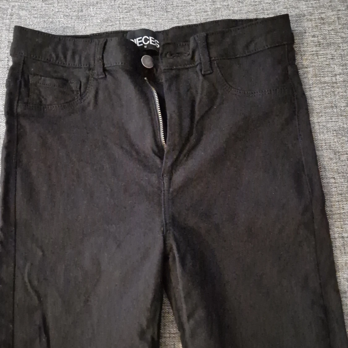 Svart tyg byxa - 90