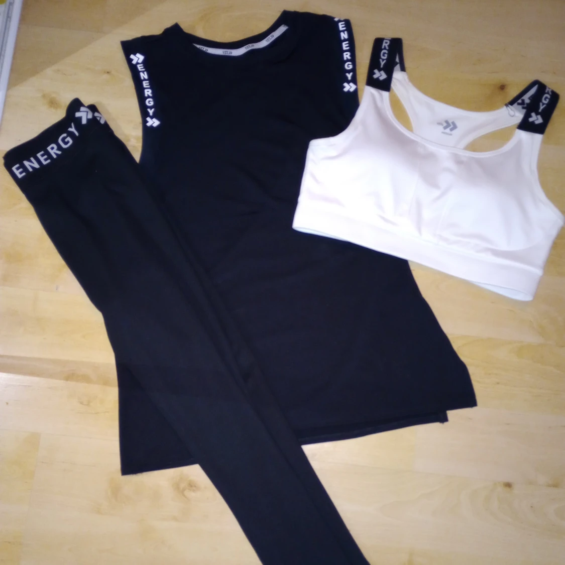 3delad tränings set 