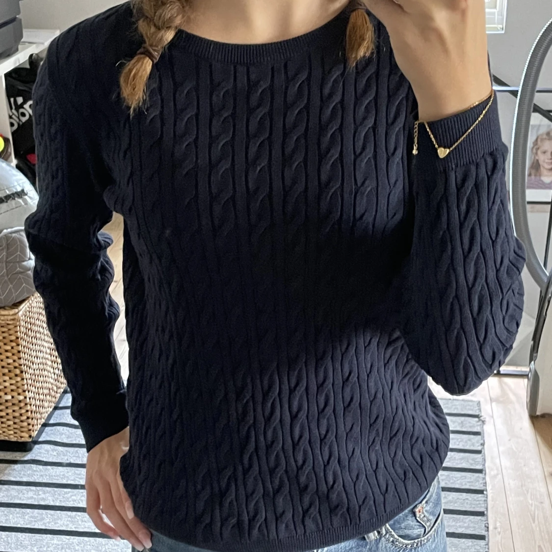 Jättefin långärmad tröja  - 90