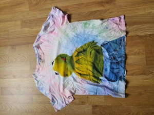 Kermit the frog t-shirt - Hemmagjord tie dye på kermit