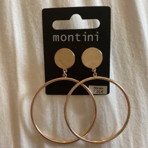 Örhängen  - Guldiga örhängen, oanvända (EJ FRI FRAKT) 