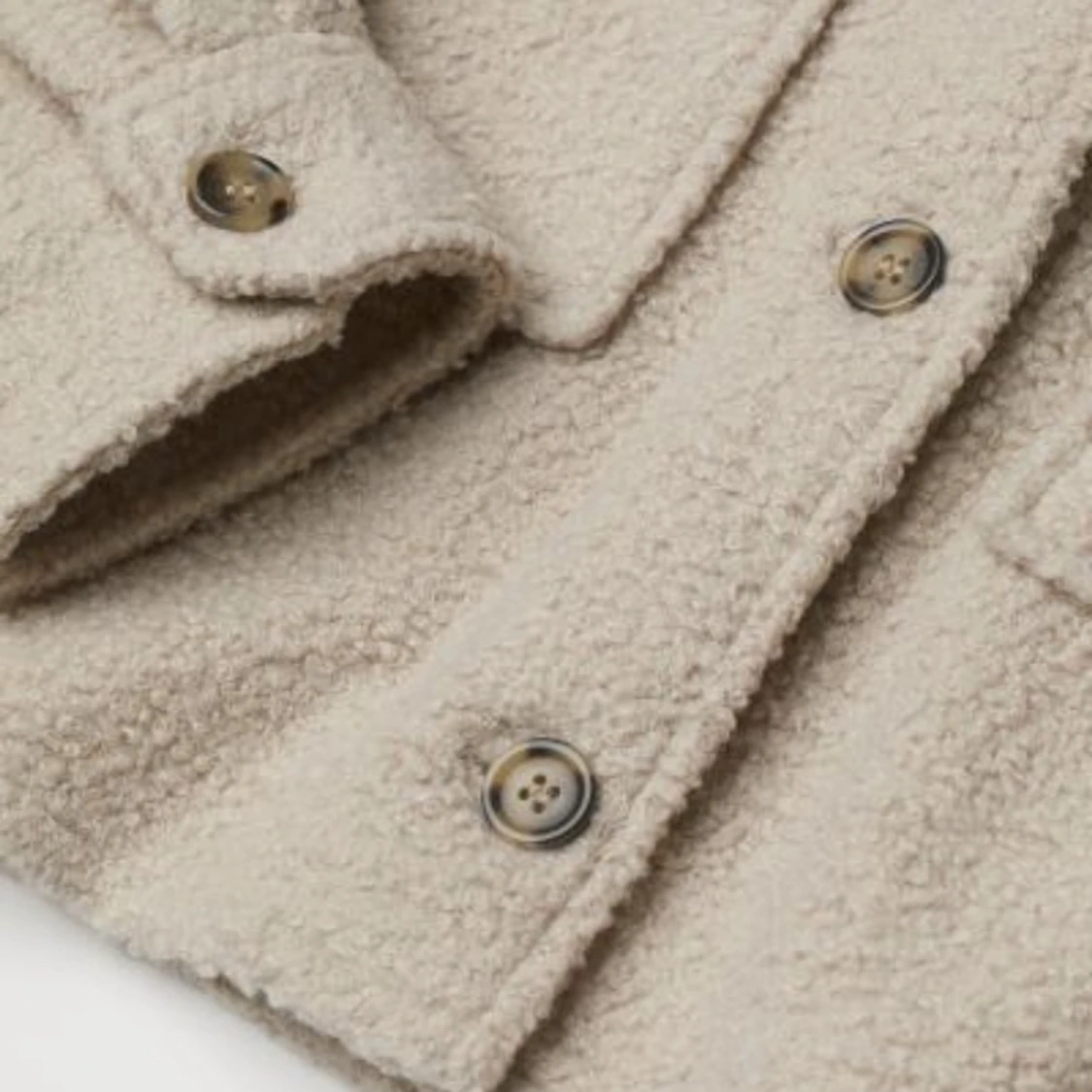 Croppad skjortjacka från HM - 90