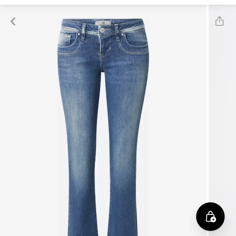 Ltb jeans valerie i storlek w28 l32 vet inte exakt vilken färg men den är blå skriv om ni vill ha bild💞. Jeans & Byxor.
