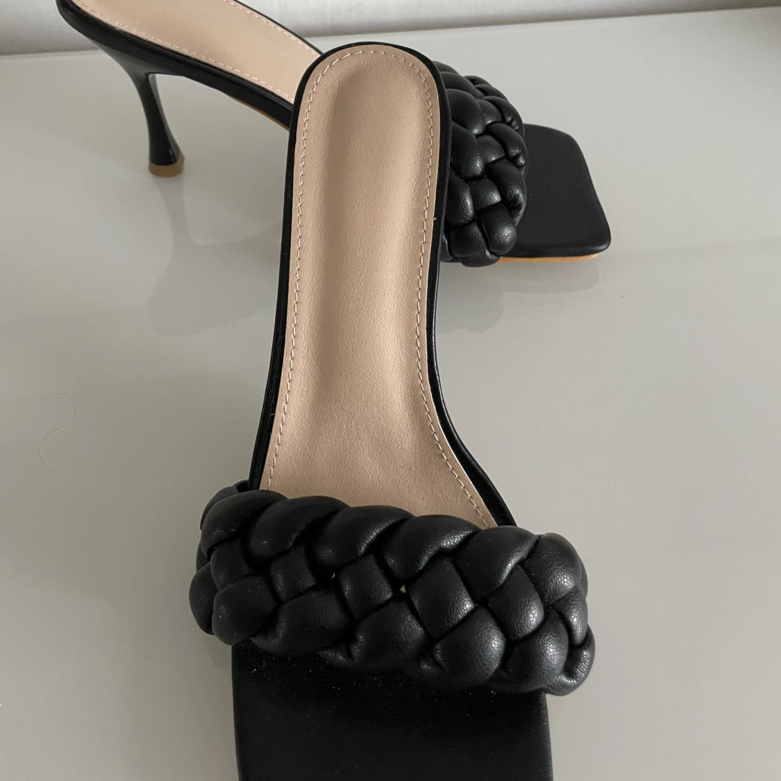 Flätade klackar  - 90