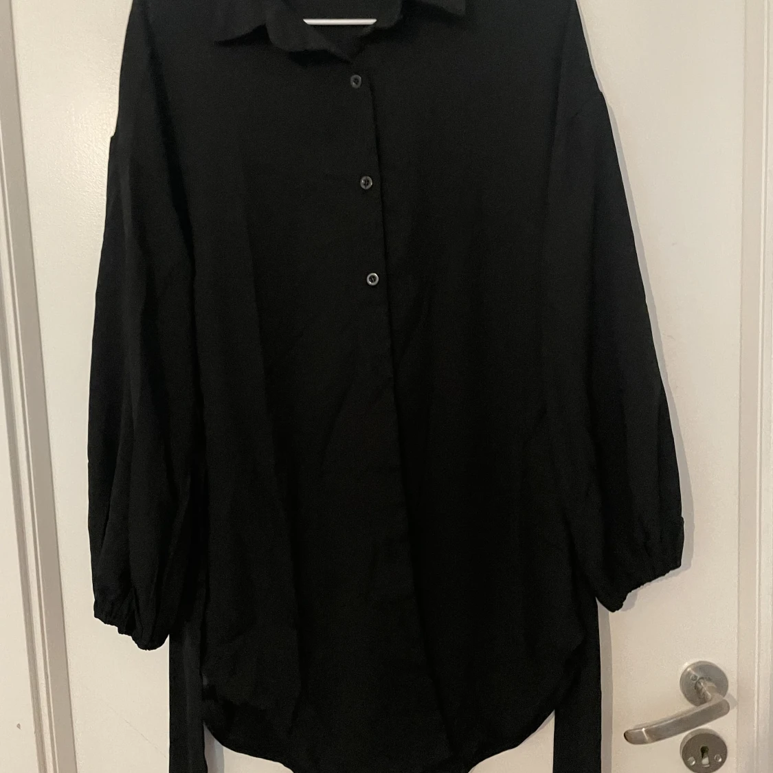 Skjortklänning med knytband