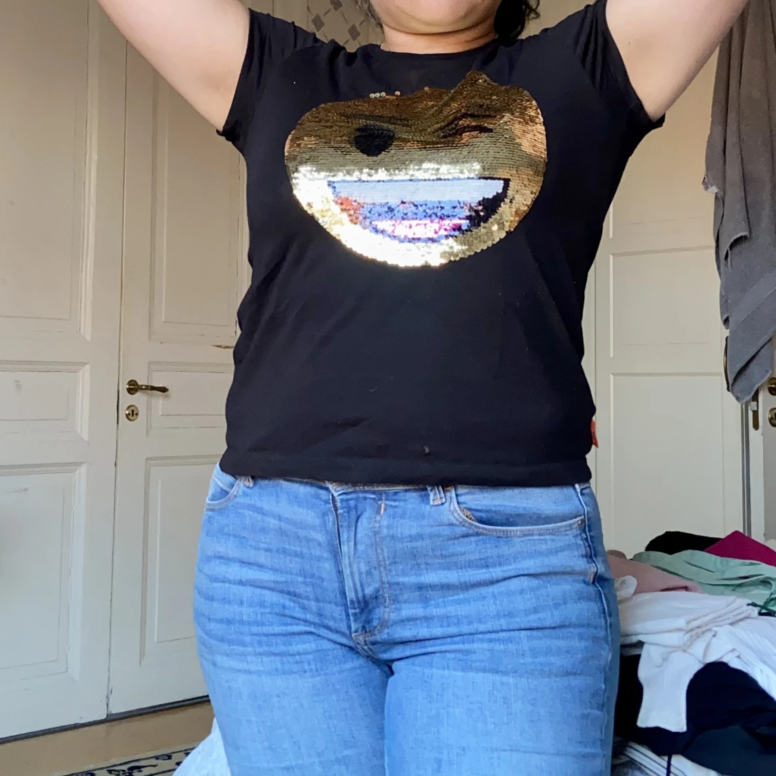 Tshirt med emoji  - 90