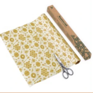 Bivaxrulle - En bivaxrulle som du kan använda flera gånger. Håller maten längre än vad plast gör. Bra för miljön också! Läs bilderna för mer infomation.  OBS: produkterna skickas ut den 18 juni. Endast swish