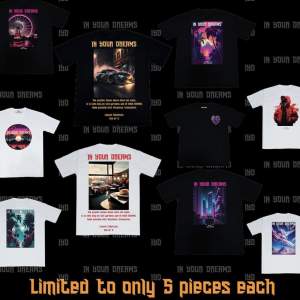 Launch collection ute nu!  Finns endast 5 av varje T-shirt     endast 390kr