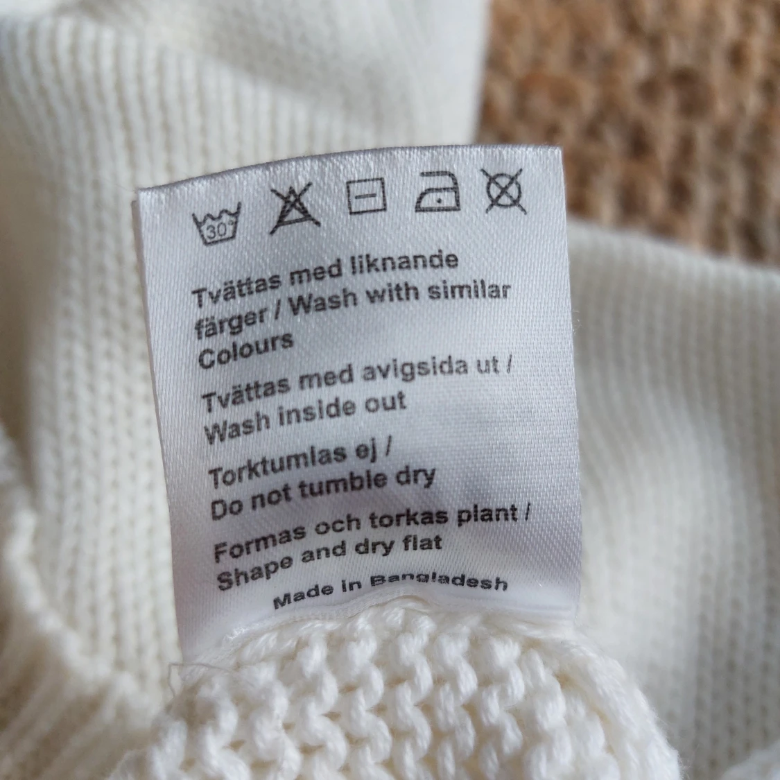 Oversize stickad tröja - 91