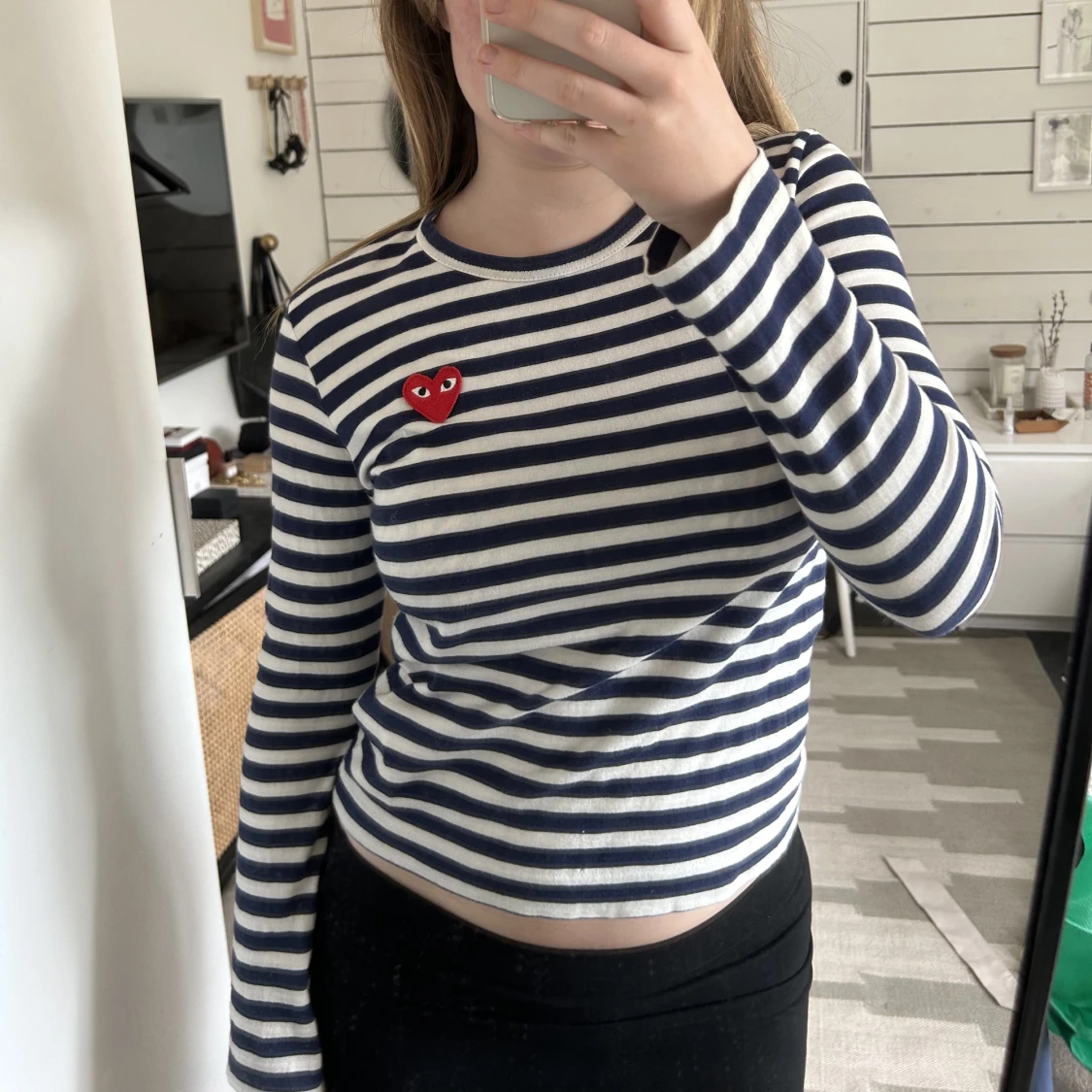 commes des garçons tröja 