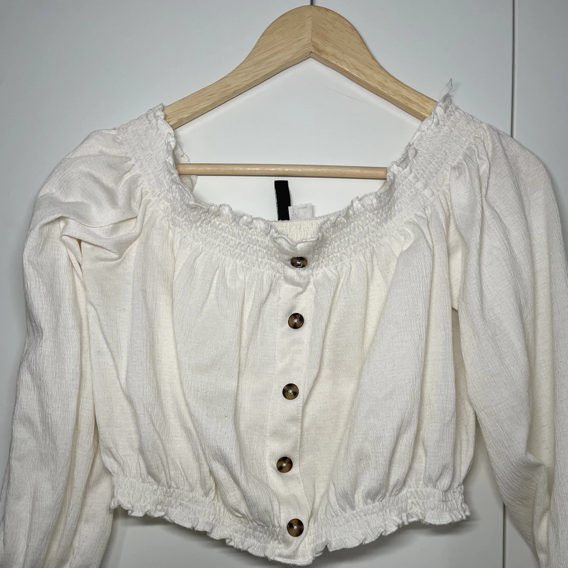 Magtröja med armar & knappar - 90