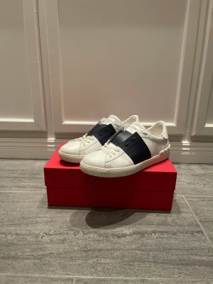 Valentino sko - Säljer min marinblå valentino skor i väldigt fint skick. Skorna är i storlek 44 och kan tvättas innan frakt vid intresse. 