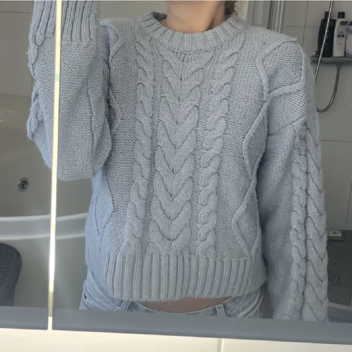 Stickad tröja
