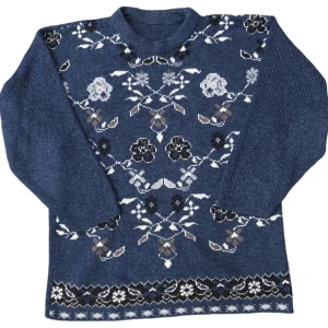 Stickad Ulltröja - .