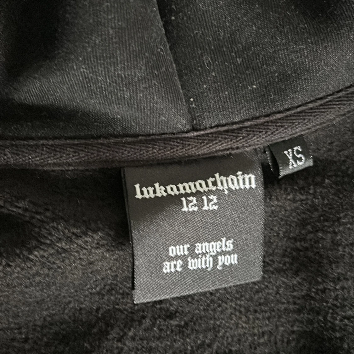 Lukemachain full rhinestone zip up - 91