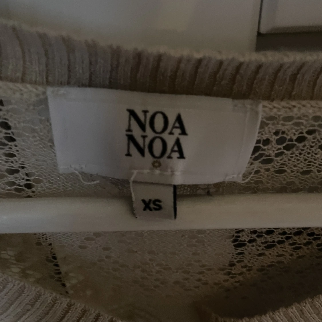 Beige stickad kofta från Noa Noa - 91